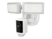 Feit Electric SEC3000/CAM/WIFI Feit 39 Watt Dual Head Motion Sensor Security Flood Light With Smart Camera
